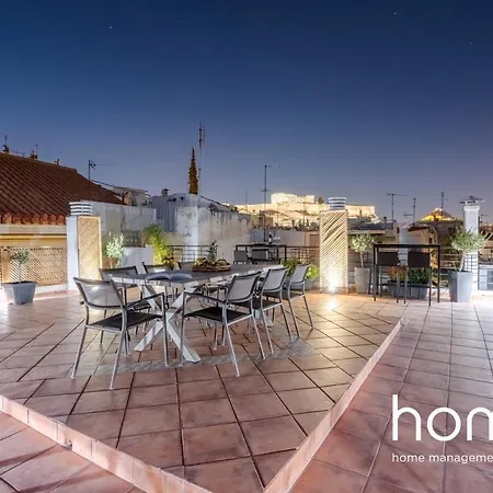 102m² - Roof Garden With Acropolis View Афины