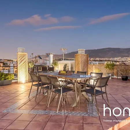 Апартаменты 102m² - Roof Garden With Acropolis View Афины