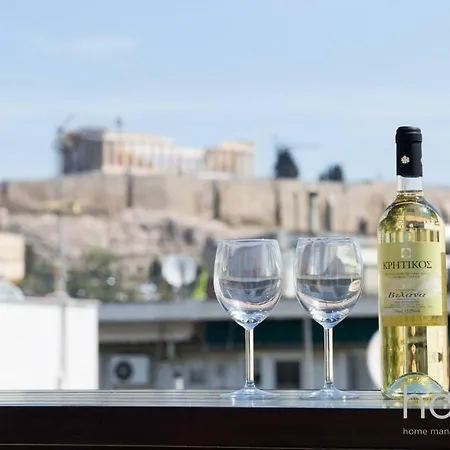 102m² - Roof Garden With Acropolis View Appartement