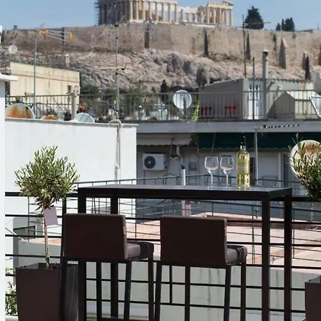 102m² - Roof Garden With Acropolis View Appartement Athene